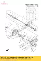 5B4F530X0000, Yamaha, laarzen set (bal joi yamaha yxr 700 2008 2009 2011 2012 2013, Nieuw