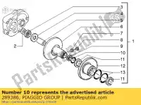 289386, Piaggio Group, empaquetadura aprilia piaggio vespa  et habana hexagon lx liberty mojito sfera sfera rst 80 125 1994 1995 1996 1997 1998 1999 2000 2001, Nuevo