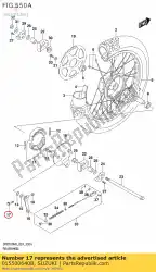 Here you can order the bolt from Suzuki, with part number 015500640B: