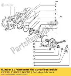 Tutaj możesz zamówić wariator od Piaggio Group , z numerem części 436078:
