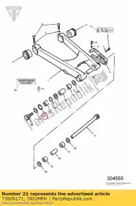 triumph T3600171 sceller - La partie au fond