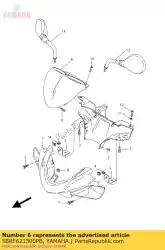 Qui puoi ordinare coprire smx superiore da Yamaha , con numero parte 5BRF621300PB: