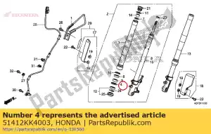 honda 51412KK4003 anillo, copia de seguridad - Lado inferior