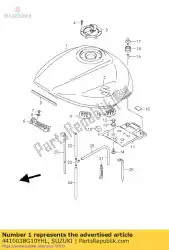 Aqui você pode pedir o conjunto do tanque, combustível em Suzuki , com o número da peça 4410038G10YHL: