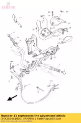 Aquí puede pedir final, agarre de Yamaha , con el número de pieza 3HX262461000: