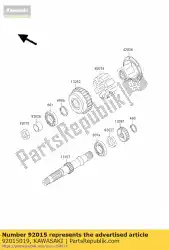 Qui puoi ordinare dado, 18mm z750-l1 da Kawasaki , con numero parte 92015019: