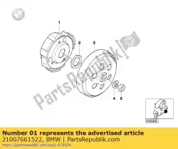 Here you can order the clutch from BMW, with part number 21007661522: