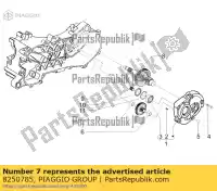 8250785, Piaggio Group, Eje de transmisión     , Nuevo