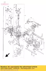 Ici, vous pouvez commander le tuyau auprès de Yamaha , avec le numéro de pièce 50H149870000: