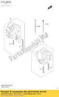 3699039J00, Suzuki, zacisk, kabel blokady siedzenia nr 3 suzuki gw250raz gw250ra 250 , Nowy