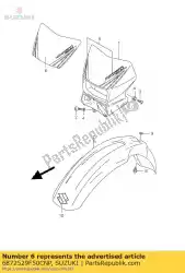 tape, koplamp h van Suzuki, met onderdeel nummer 6872529F50CNP, bestel je hier online: