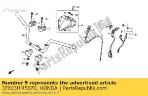 Honda 37603HM5670 lente, ind neutral - Lado inferior