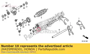 Honda 24435MFAD01 spr??yna, b?ben zmiany biegów st - Dół