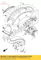 5EL215691100, Yamaha, graphique 1 yamaha xvs dragstar 1100, Nouveau