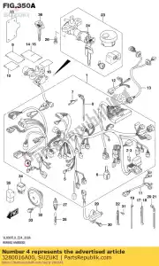 Suzuki 3280016A00 raddrizzatore assy - Il fondo