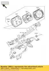 Here you can order the meter,lcd zr750j6f from Kawasaki, with part number 280110041: