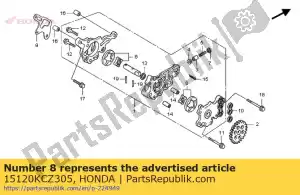 honda 15120KCZ305 kit de rotor, pompe à huile - La partie au fond