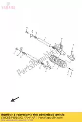 shift cam assy van Yamaha, met onderdeel nummer 1WDE85401000, bestel je hier online: