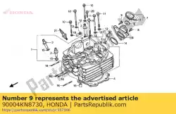 bout, dop, 6x25 van Honda, met onderdeel nummer 90004KN8730, bestel je hier online:
