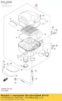 1370018K10, Suzuki, montagem mais limpa, ar suzuki  650 2017 2018, Novo