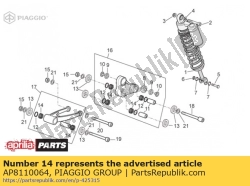 Aprilia AP8110064, Cage à rouleaux, OEM: Aprilia AP8110064