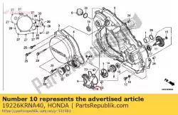 Here you can order the gasket, water pump from Honda, with part number 19226KRNA40: