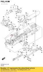 Aquí puede pedir cubierta, tubo de escape de Suzuki , con el número de pieza 1418048G60: