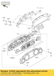 Here you can order the bracket,meter from Kawasaki, with part number 110561139: