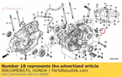 Ici, vous pouvez commander le guide de comp., tube auprès de Honda , avec le numéro de pièce 90610MEB670: