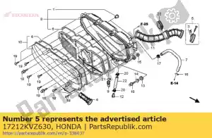 honda 17212KVZ630 geen beschrijving beschikbaar op dit moment - Onderkant