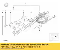 71602337462, BMW, clamp rear bmw  1200 1997 1998 1999 2000 2001 2002 2003 2004, New