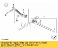 32718387722, BMW, protezione per leva freno bmw  40 2017 2018, Nuovo