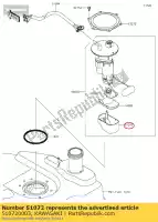 510720003, Kawasaki, chamber-fuel kawasaki kvf750 4x4 eps brute force 750 4x4i epsgef epshef gff hff kaf820 mule profx 3 seater profxt le krf800 teryx krt800 teryx4 800 camo pro fxt kaf700 promx 820 700 , New