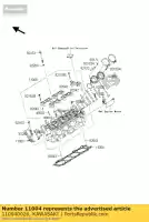 110040026, Kawasaki, guarnizione testa, t = 0.65 kawasaki zx10r ninja c  zx 10rr 1000 , Nuovo