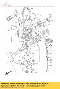 yamaha 4SR14916EK00 aguja - Lado inferior