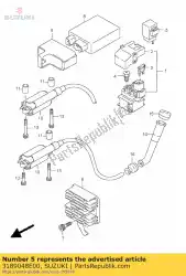Aquí puede pedir unidad de control, st de Suzuki , con el número de pieza 3189048E00: