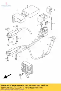 suzuki 3189048E00 unidad de control, st - Lado inferior