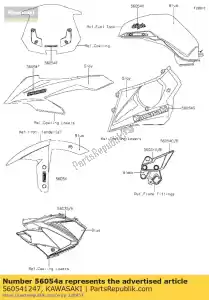 kawasaki 560541247 segna, rimani, passo, lh zx1000lef - Il fondo