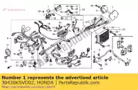 30430KSVD02, Honda, set, récepteur honda nss forza a xa nss250a 250 , Nouveau