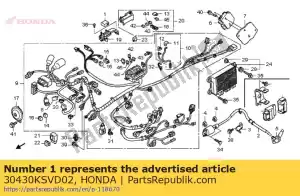 Honda 30430KSVD02 set, récepteur - La partie au fond