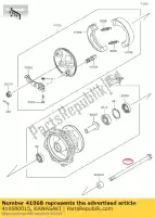 410680015, Kawasaki, Essieu, fr kx60-b20 kawasaki  klx kx 60 110 1990 1991 1992 1993 1994 1995 1996 1997 1998 1999 2000 2001 2002 2003 2005 2006 2007 2008 2009 2010 2011 2012 2013 2014 2015 2016 2017 2018 2019 2020 2021, Nouveau