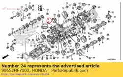 Qui puoi ordinare giunto, tubo di sfiato da Honda , con numero parte 90652HF7003: