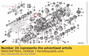 honda 90652HF7003 gewricht, ontluchtingsbuis - Onderkant