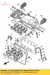 Aquí puede pedir protte0r, calor de Yamaha , con el número de pieza 36Y126820100: