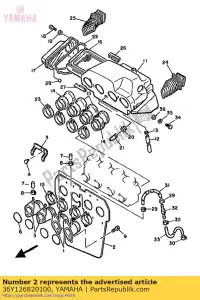 Yamaha 36Y126820100 protte0r, calor - Lado inferior