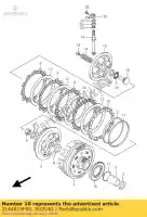 2144019F00, Suzuki, plaque, embrayage dr suzuki sv vl 125 250 650 1999 2000 2001 2002 2003 2004 2005 2006 2007, Nouveau