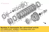 22120MFL000, Honda, center comp,clutc honda cbr fireblade rr rrs cbr1000rr 1000 , New