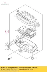 Qui puoi ordinare nessuna descrizione disponibile al momento da Suzuki , con numero parte 3410011HF0: