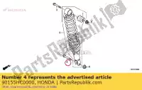 90155HC0000, Honda, ?ruba, ko?nierz, 12x58 honda  trx 300 420 500 520 2000 2001 2002 2003 2004 2005 2006 2007 2008 2017 2018 2019 2020, Nowy