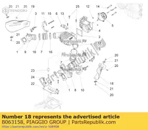 Piaggio Group B063158 protezione - Il fondo